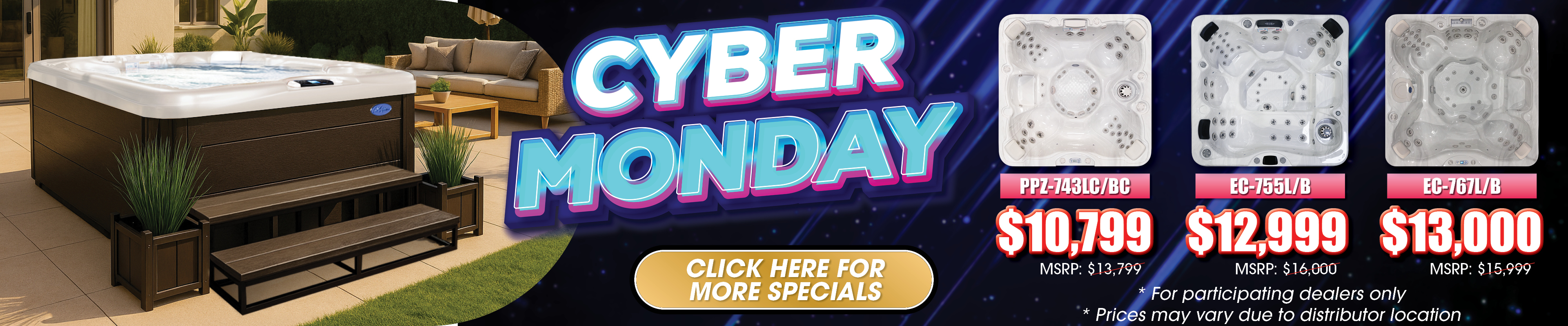 Calspas hot tub being used in a family setting - Bullheadcity